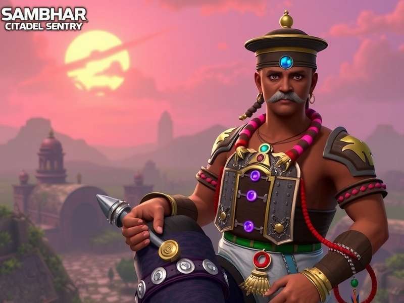 Sambhar Citadel Sentry gameplay screenshot